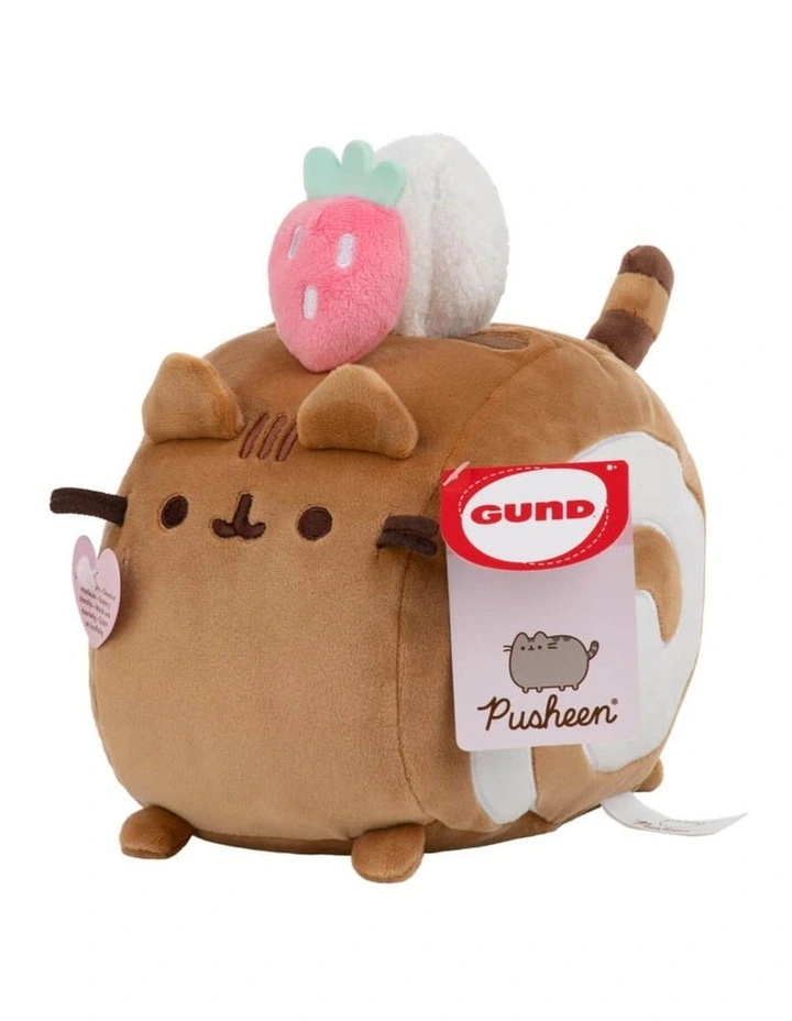 Chocolate Swiss Roll Squisheen Soft Plush Toy  20cm image 1