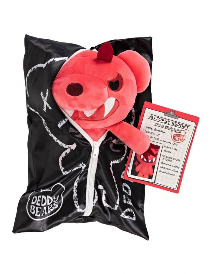 Beezlebear Halloween Bear In Bag Soft Plush Toy 30cm image 1