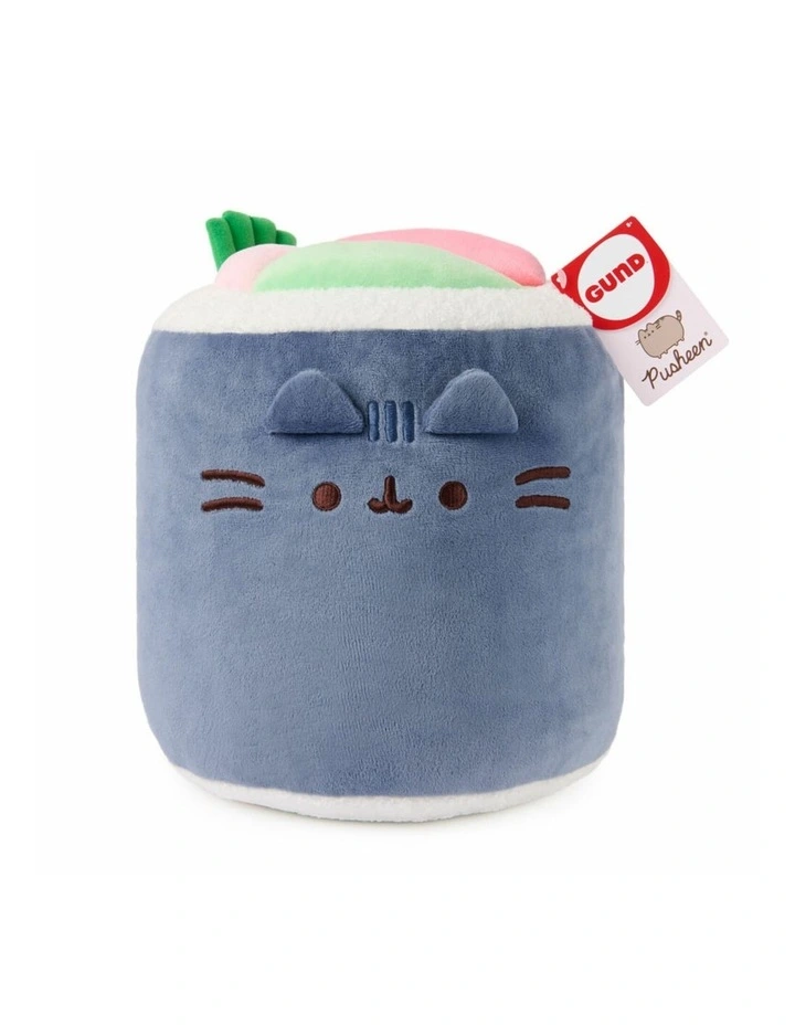 Sushi Roll Kawaii Cat Plushie Collectible Soft Plush Toy 28cm image 1