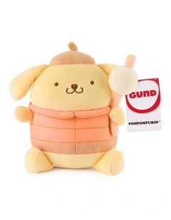 Pompompurin Camper Small Collectible Sanrio Soft Plush Toy