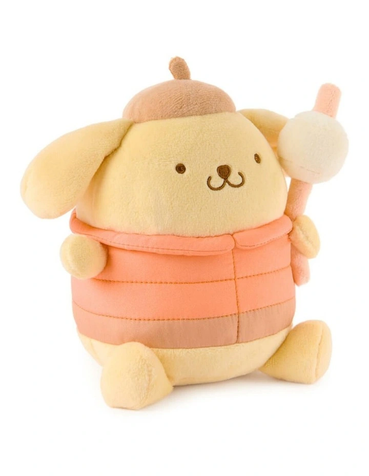 Pompompurin Camper Small Collectible Sanrio Soft Plush Toy image 3