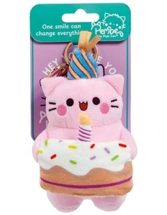 Happy Birthday Keyring in Multi
