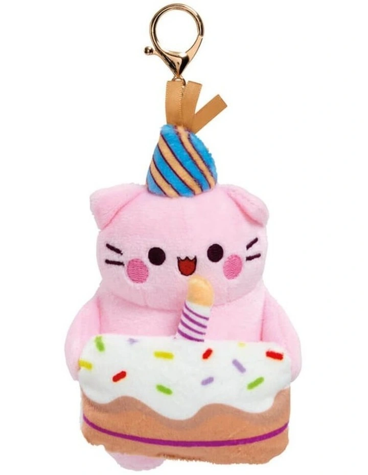 Happy Birthday Keyring in Multi image 2
