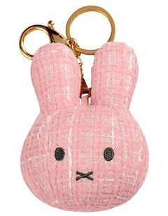 Plush Keyring in Pink