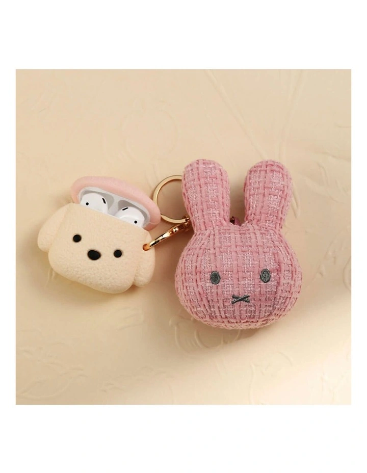 Plush Keyring in Pink image 5