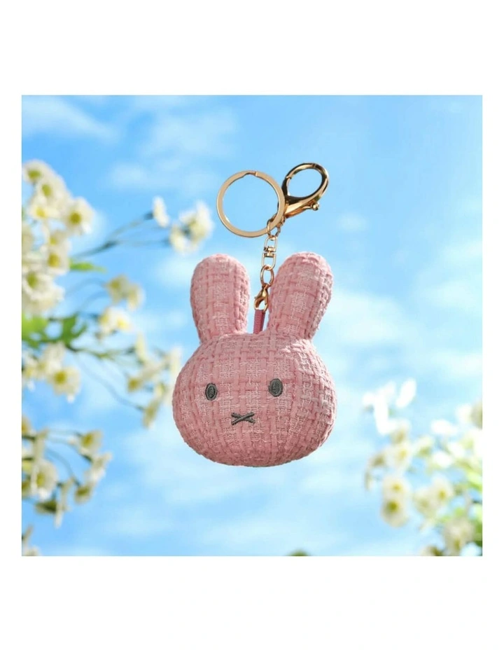 Plush Keyring in Pink image 6