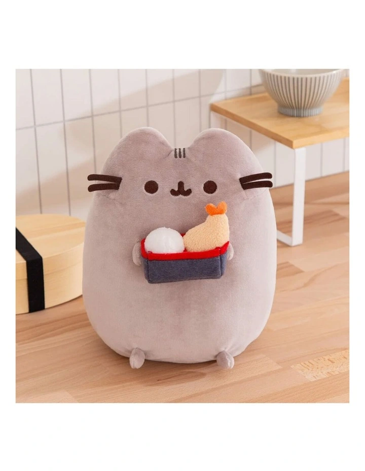 Snackable Bento Box Collectible Kawaii Cat Plush Toy Gift Set 24cm image 7