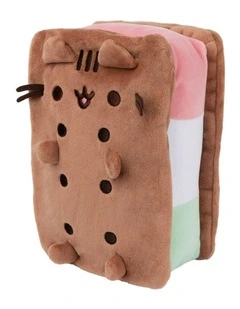 Neapolitan Ice Cream Sandwich Plush Toy 22cm