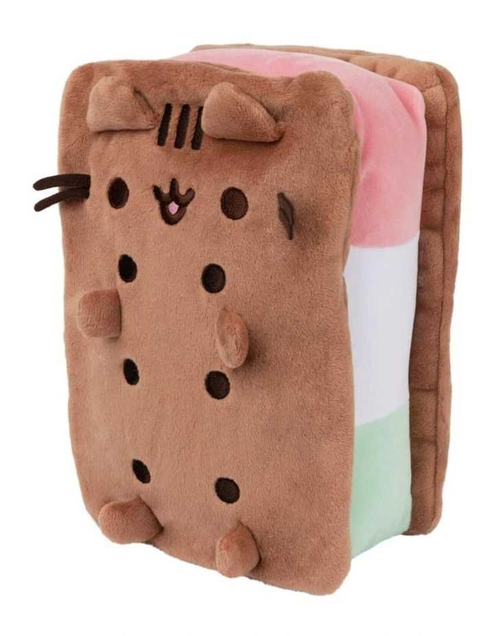 Neapolitan Ice Cream Sandwich Plush Toy 22cm image 1