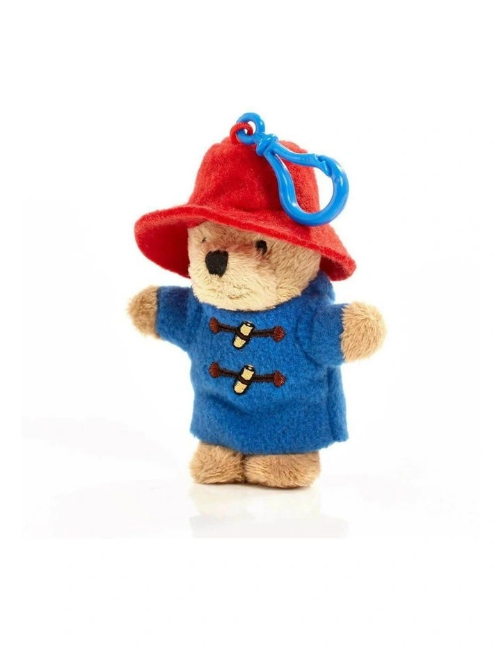 Bag Charm Plush Polyester Keychain 8cm Height in Multi image 5