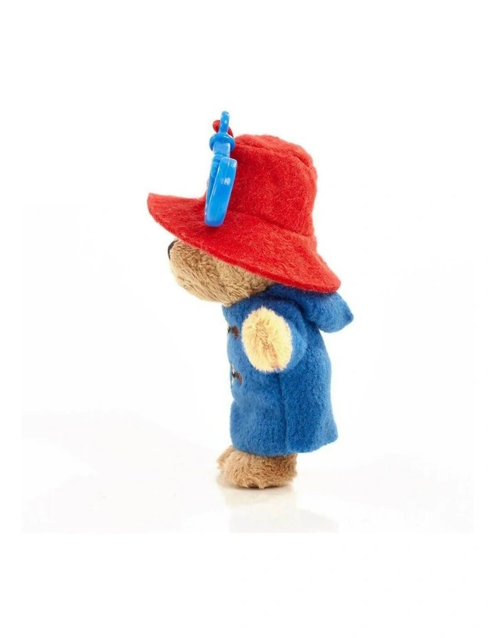 Bag Charm Plush Polyester Keychain 8cm Height in Multi image 6