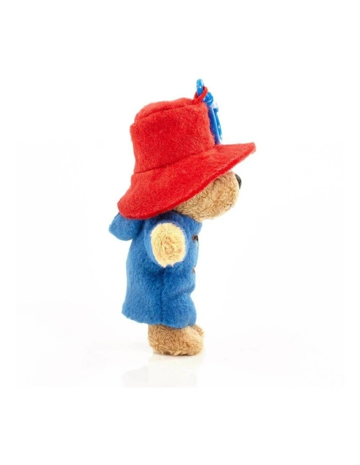 Bag Charm Plush Polyester Keychain 8cm Height in Multi image 7