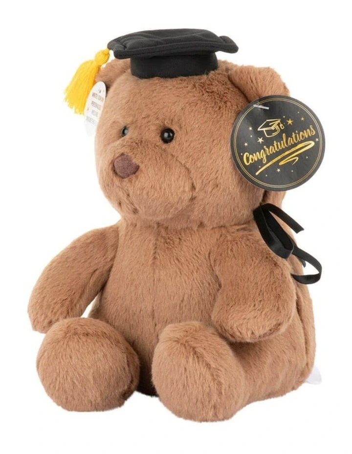 Graduation Bear Medium Card Soft Toy Gift 20cm image 3