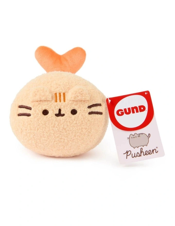 Tempura Prawn Collectible Kawaii Cat Plushie Plush Soft Toy Gift 15cm image 1