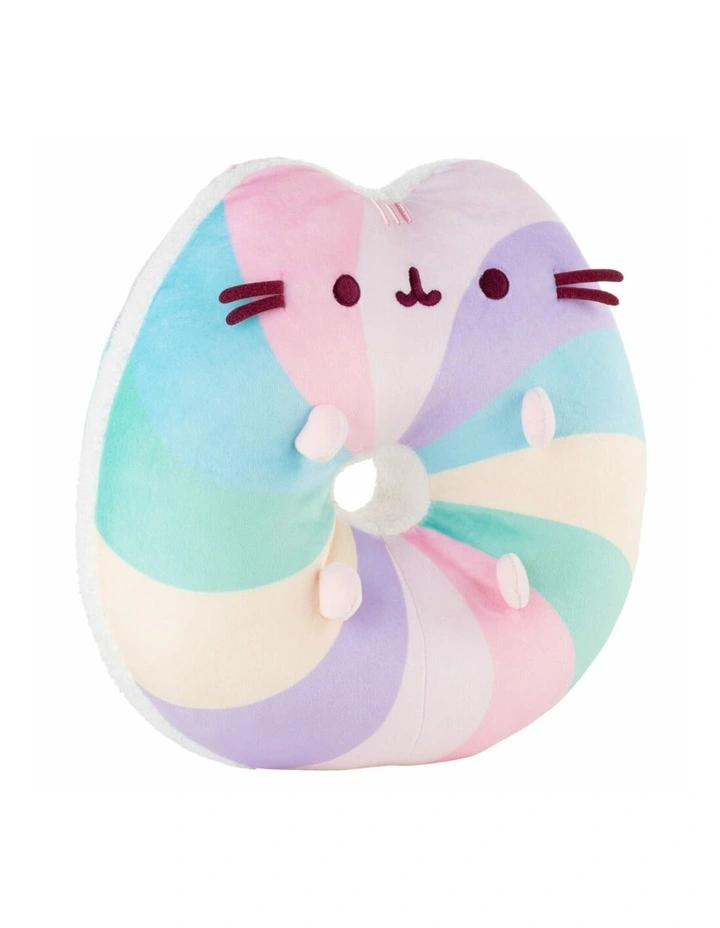 Polyester Squisheen Rainbow Bagel, Soft Toy 30cm image 2