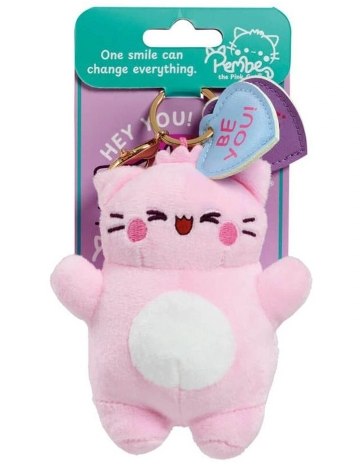 Be You Keyring in Pink image 1