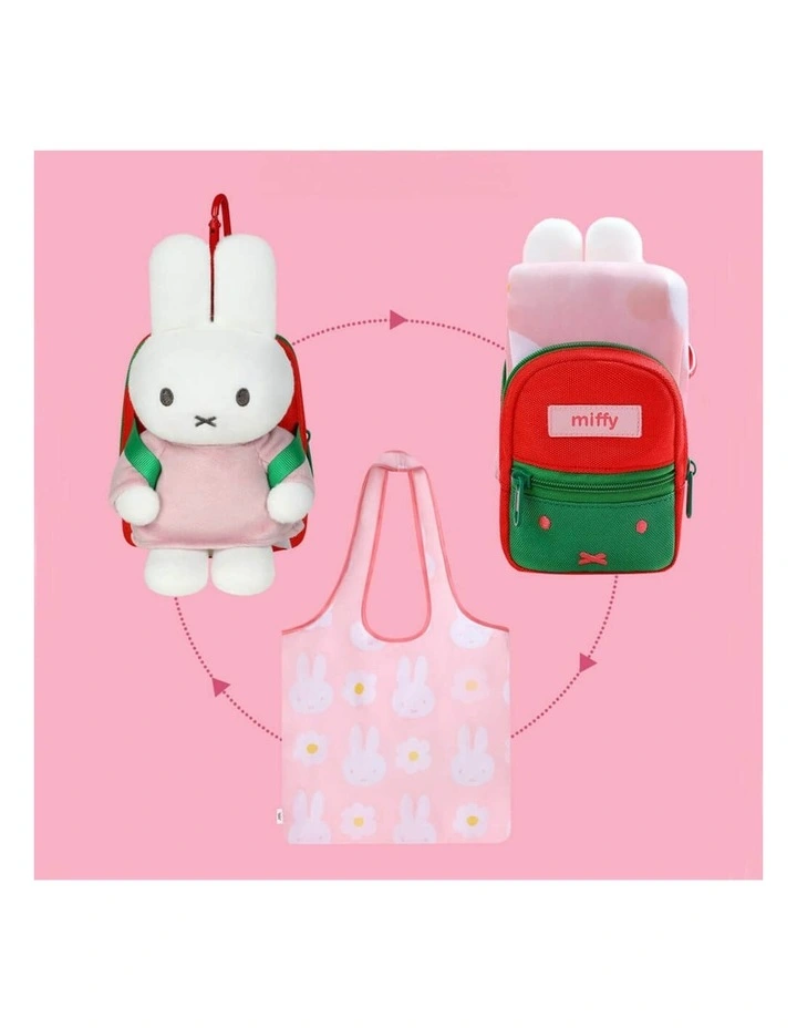 Backpack Clip Keyring With Tote Bag Set in Multi image 4