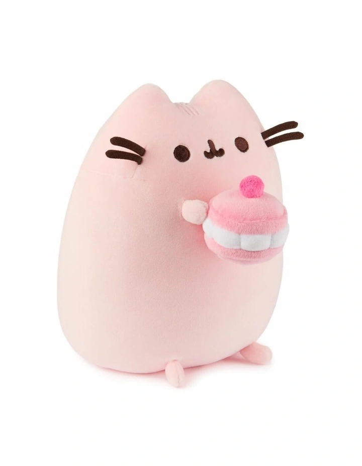 Snackable Cherry Macaron Squisheen Soft Plush Toy 24cm image 2
