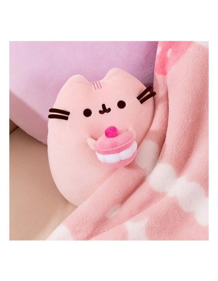 Snackable Cherry Macaron Squisheen Soft Plush Toy 24cm image 6