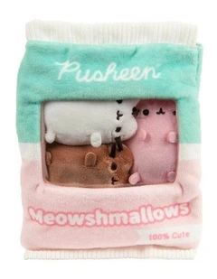 Meowshmallows in Plush Bag Soft Toy Assorted