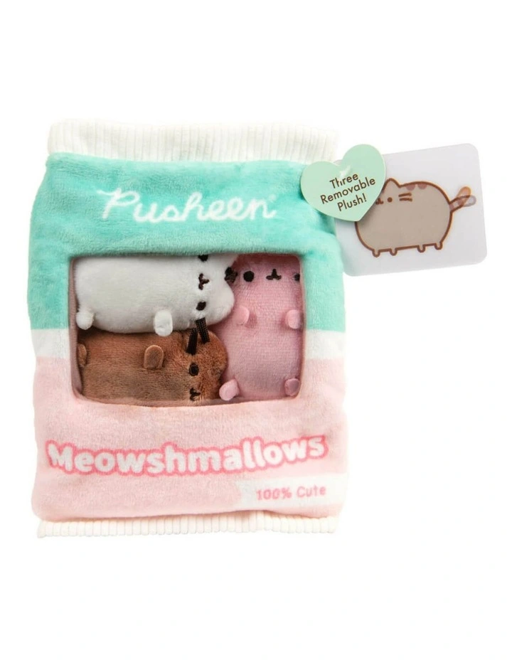 Meowshmallows in Plush Bag Soft Toy Assorted image 2