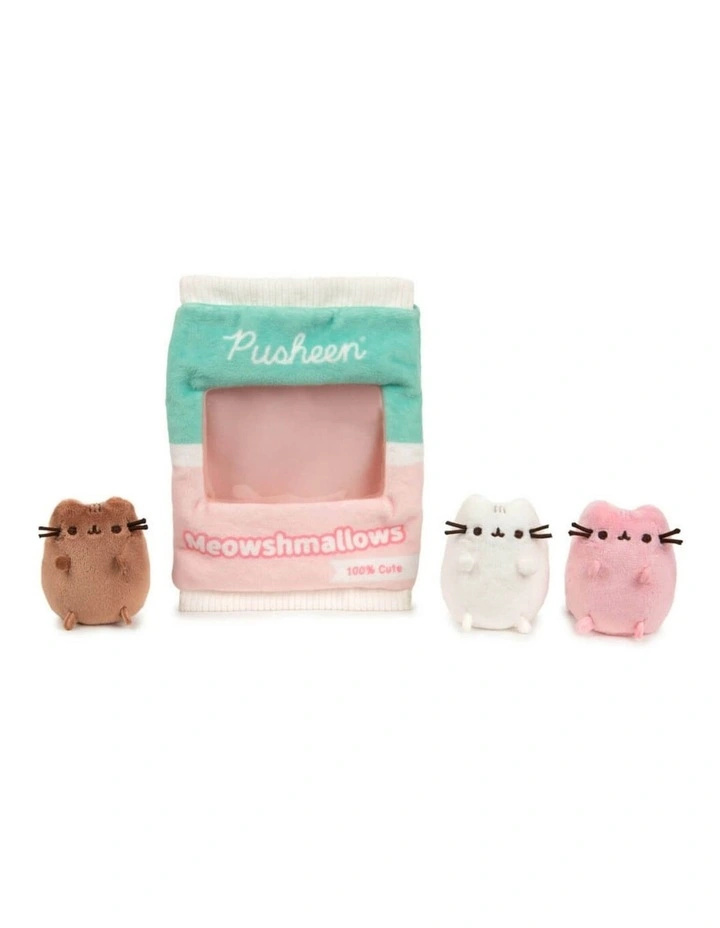 Meowshmallows in Plush Bag Soft Toy Assorted image 4