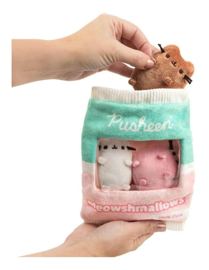 Meowshmallows in Plush Bag Soft Toy Assorted image 6