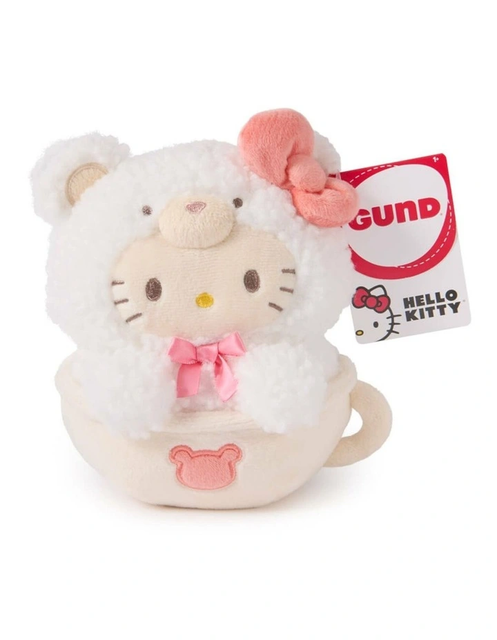 Latte Bear Soft Plush Toy 15cm image 1