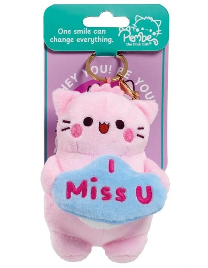 I Miss You Plush Keyring image 1