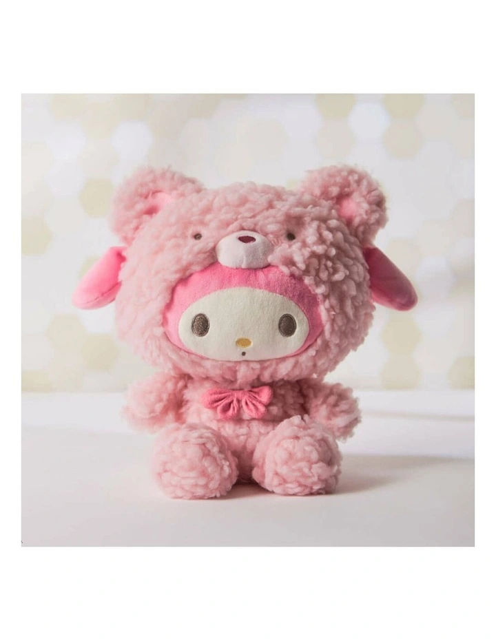 My Melody Latte Bear Plush Soft Toy 25cm image 6