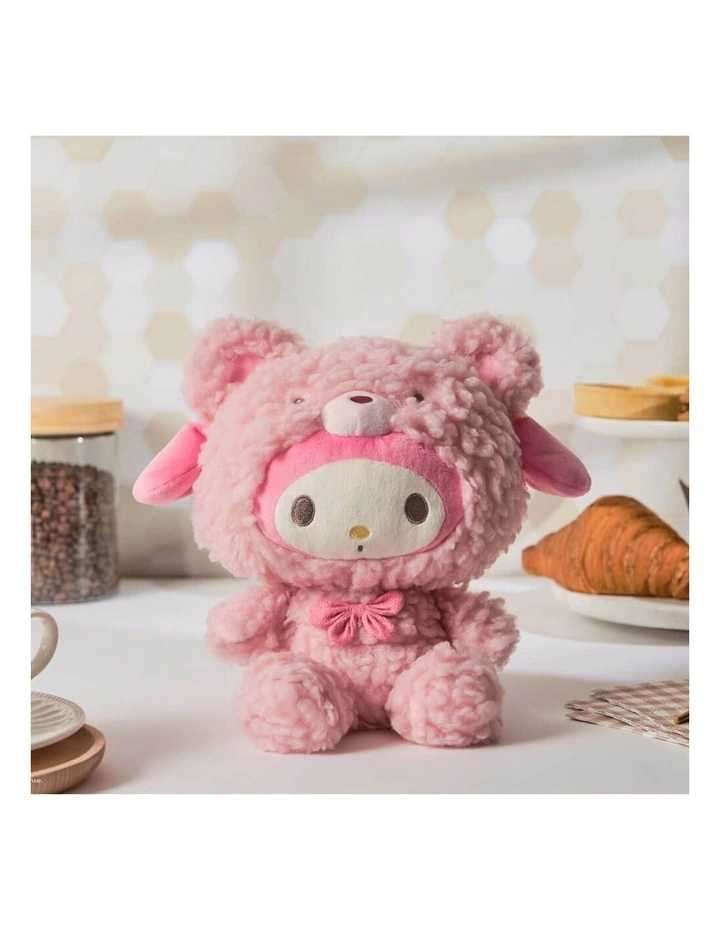 My Melody Latte Bear Plush Soft Toy 25cm image 7