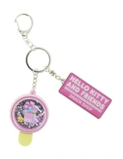 Snack Shop Lollipop Keyring in Pink