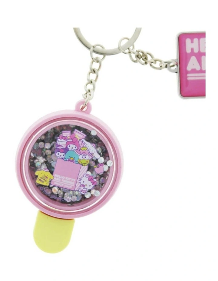 Snack Shop Lollipop Keyring in Pink image 2