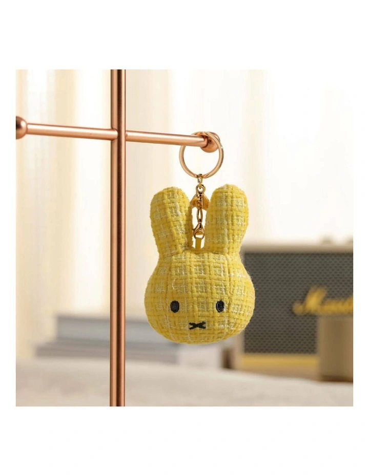 Plush Keyring in Yellow image 3