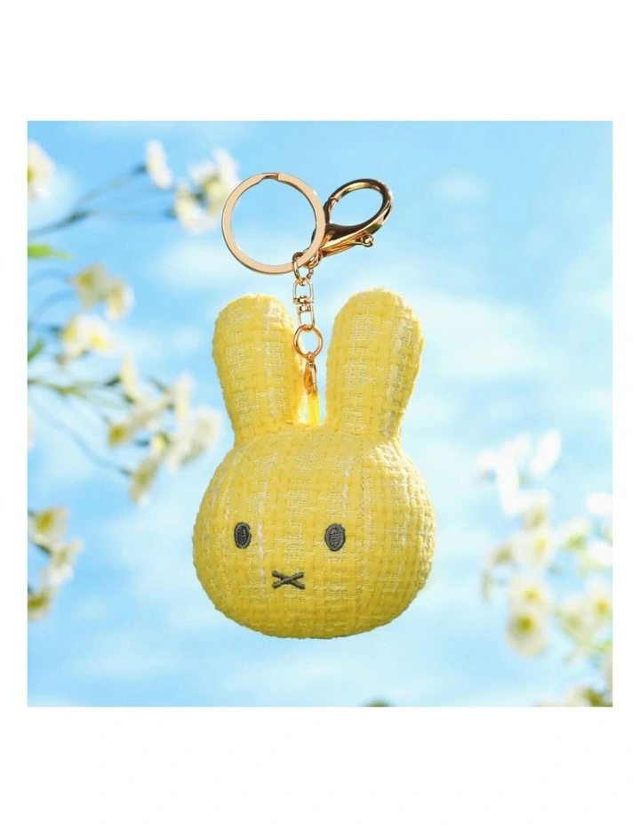 Plush Keyring in Yellow image 5