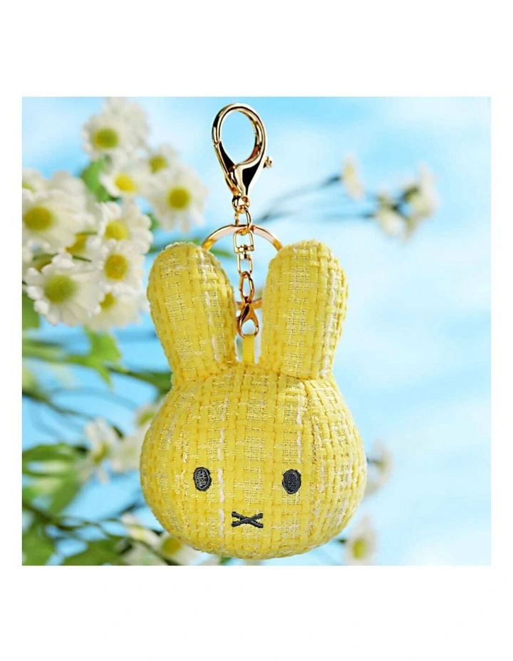 Plush Keyring in Yellow image 6