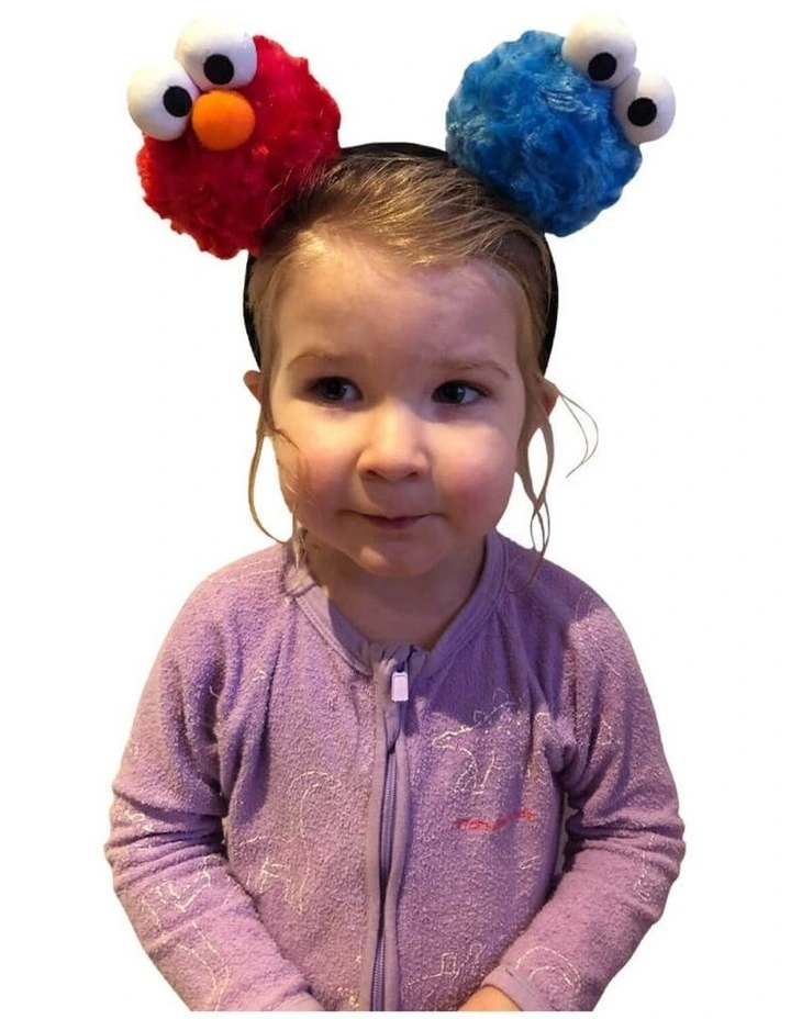 ABC Elmo and Cookie Monster Headband in Multi image 4