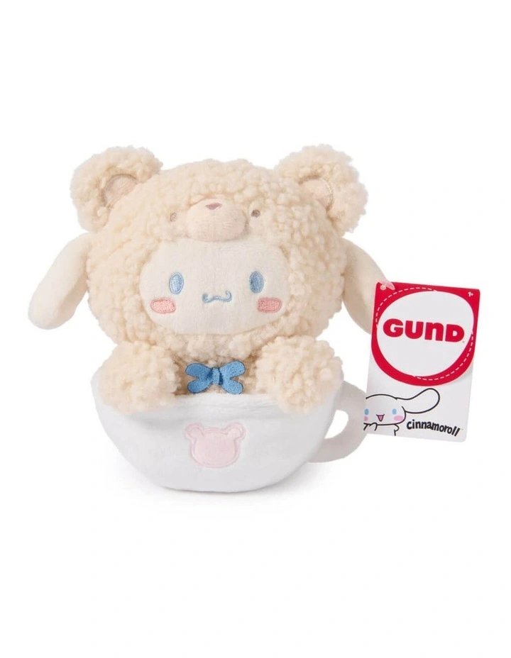 Cinnamaroll Latte Bear Soft Plush Toy 15cm image 1