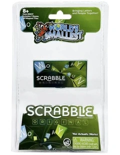 Worlds Smallest Scrabble Novelty Toy