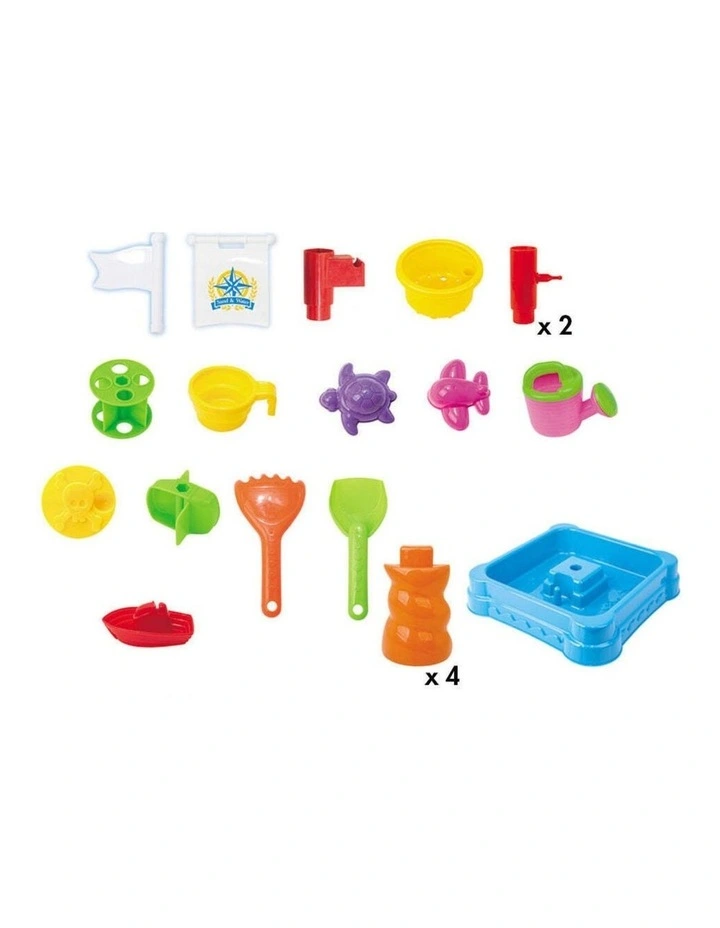 Sand & Water Table with 21 Play Accessories image 2