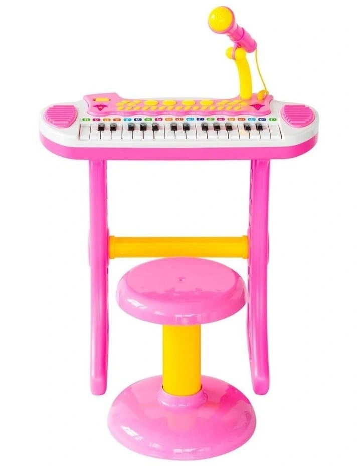 Electronic Keyboard with Stand Musical Instrument Toy image 2