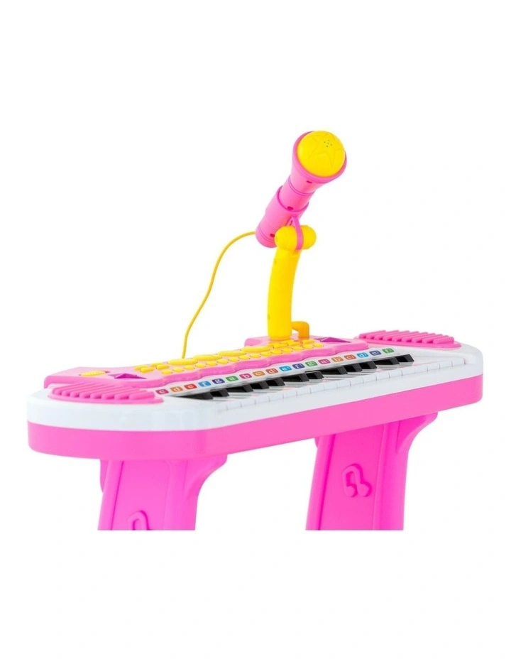 Electronic Keyboard with Stand Musical Instrument Toy image 3