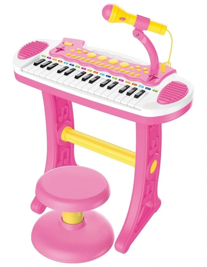 Electronic Keyboard with Stand Musical Instrument Toy image 7