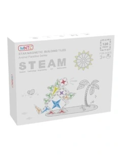 Classic Star Magnetic Tile Set 120 Piece
