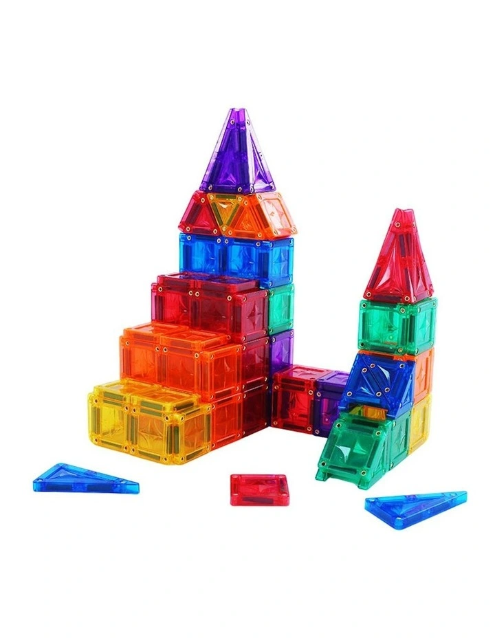 MNTL Classic Small Star Magnetic Tile Set 56 Pcs image 7