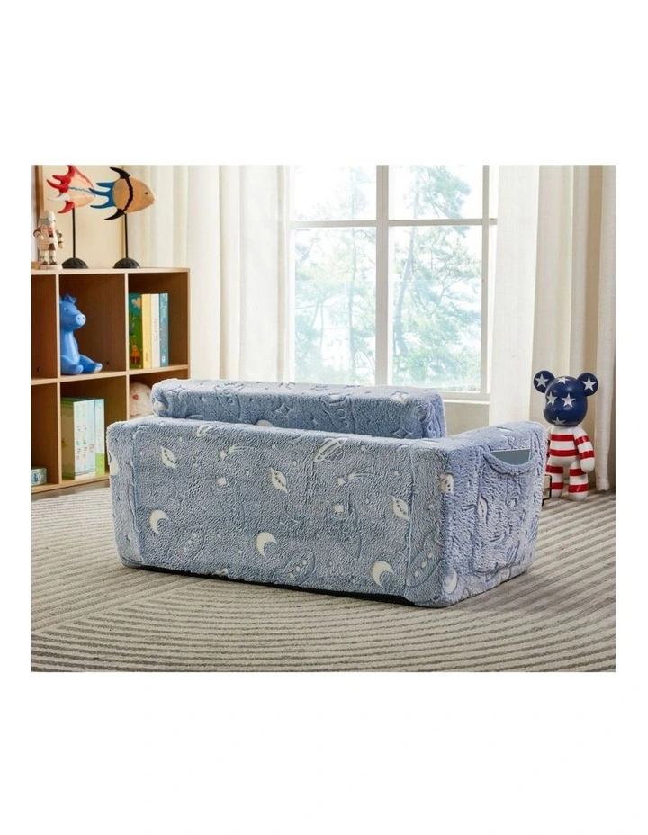All 4 Kids Space Explorer Glow Flip-Out Double Couch image 5