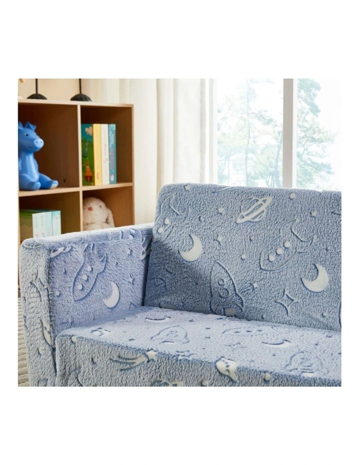 All 4 Kids Space Explorer Glow Flip-Out Double Couch image 7