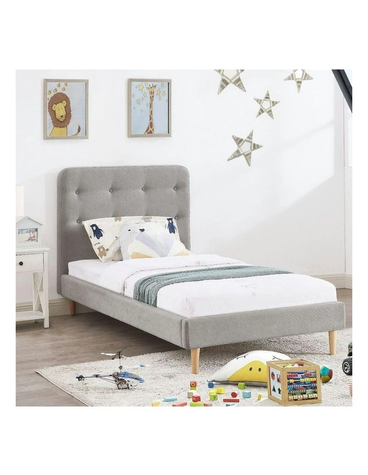 All 4 Kids Camila Fabric Single Bed image 2