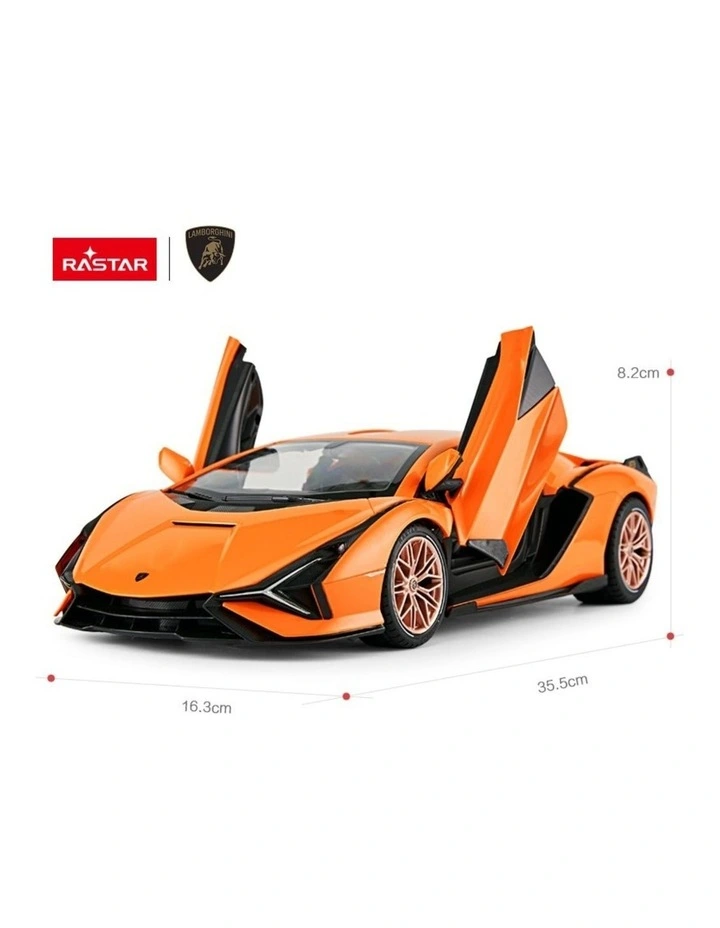 Rastar Licensed 1:14 Radio Control Car - Lamborghini Sian image 7