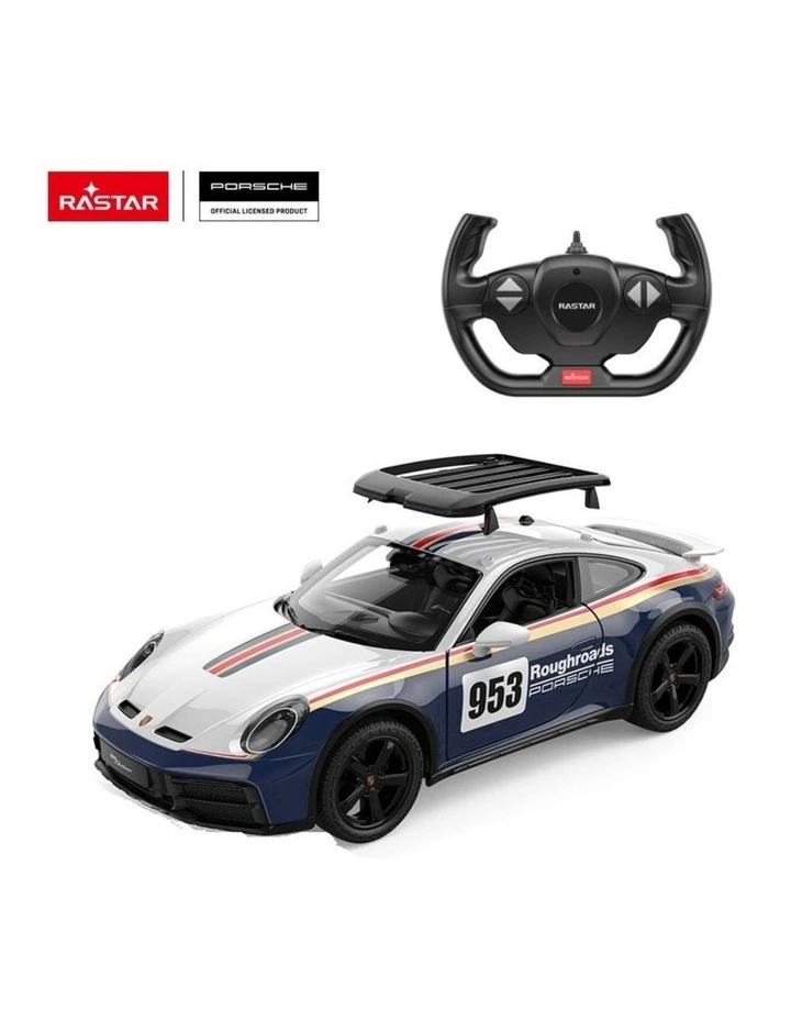 Rastar Licensed 1:14 Porsche 911 Dakar Performance Remote Control Car image 3
